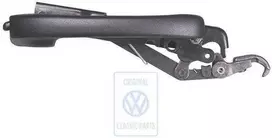 Vag Golf Mk3 Mk4 Kabrioletas Viršutinė Dėžės Spynelė Juoda Originalus 1E087138403C
