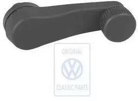 Vag Langų Kėlimo Rankena Satin Juoda Passat B4 1994 1997 Originalus 3A0837581BB41