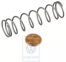 Vag Caddy Mk2 Polo Classic Suspaudimo Spyruoklis Originalus 6K0711197
