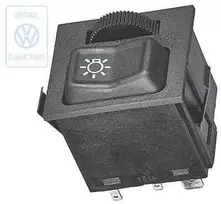 Vag Šviesos Perjungėjas Su Intensyvumo Reguliatoriumi Caddy Golf Polo Originalus 323941531G01C