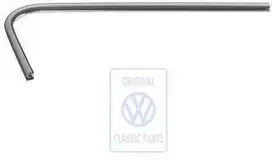 Vag Golf Mk2 Jetta Mk2 Durų Stiklo Dekoratyvinis Rėmelis Originalus 193853763E