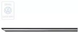 Vag Fender Dekoratyvinė Juostelė Priekis Juoda/Chromas Scirocco Mk2 1981 1992 Originalus 533853503AGX4