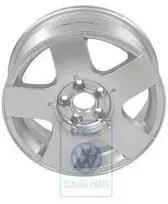 Vag Aliuminio Ratai Chromo Dažas Bora Golf Mk4 1J0601025AA091