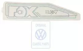 Vag Stratossil Šoninės Apdailos Juostos Volkswagen Polo Hatchback 86C 91-94 Originalus 867853434FBBQ