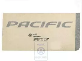 Vag Sharan Mk1 2006 2010 Sidabrini Lipdukai Originalus 7M3853685D1W4