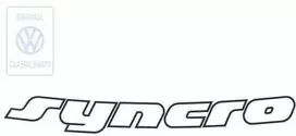 Vag Lipdukai Su Rašmenimis T4 Syncro 1993 2004 Originalus 7018536796BX