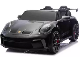 Bburago Dvivietis elektromobilis Porsche 911 GT3, Juodas