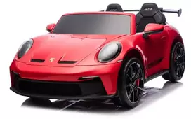 Bburago Dvivietis elektromobilis Porsche 911 GT3, Raudona
