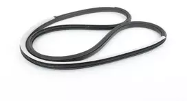 VAG Durų Hermetikas Juodas Satinas Volkswagen Bora Jetta Originalus 1J5867367HFKL