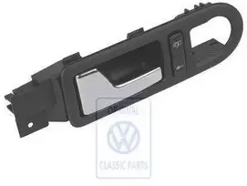 VAG Vidinė Durų Rankena Juoda VW New Beetle 1C1837113C2AQ Originalus