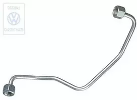 VAG Spaudimo Vamzdis Caddy Mk2 Golf Mk3 Passat B4 Originalus 028130304F