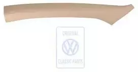 Vag A Pillar Trim rusvai gelsvas Pure Golf 4 1997 2003 Originalus 3B0867351J3U5