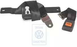 Vag T3 3 Taškų Sėdynės Diržas Su Sagte Originalus 253857687B