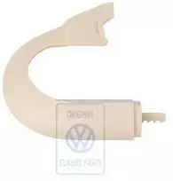 Vag Polo 6N2 2000 2002 Kremo rusvai gelsvas Uždanga Originalus 1J0858189C3PT