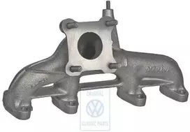 Vag Išmetimo Vamzdis Golf Mk3 Passat B3 B4 Vento 051253031R