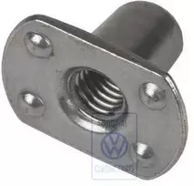 VAG Suvirinto Varžtas Volkswagen Passat Audi A4 Originalus 7M0804198
