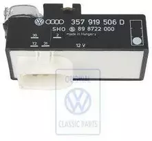 Vag Oro Šildytuvo Ventiliatorius Valdiklis Golf Mk3 Passat B4 Originalus 357919506D