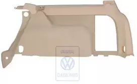 Vag Trunk Mat Saulėta Beiga 2010 2015 Audi A4 A5 Originalus 3B9867430T7H7