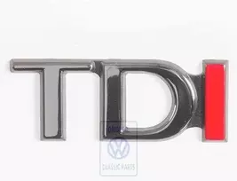 Vag Stikeris Chromo Raudonas Skiriamas Audi A4 B6 2000 2006 Originalus 6K5853691DEQW