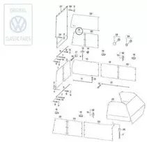 Vag Šoninė Langų Uždanga T4 1991 1997 Originalus 701070407A