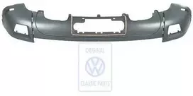 Vag Polo 9N3 2005 2008 Žalios Granito Spoileris Originalus 6Q6807521DV6S