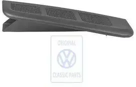 Vag T4 T4 Syncro Oro Išmetimo Grotelės Satino Juodos Spalvos Originalus 72181550201C
