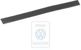 Vag Skoda Octavia A4 A6 1996 2000 Durų Apsaugos Juosta Satino Juoda Originalus 16385375401C