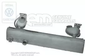 Vag Silencer Audi A4 B6 B7 2000 2008 Originalus 147251051