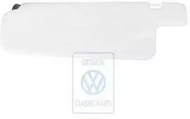 Vag Sun Visor Be Veidrodis Wolkenwei Golf 4 1997 2003 Originalus 171857552AEN5