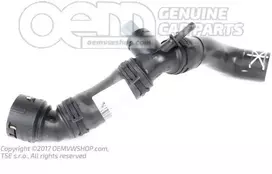 VAG Šilumnešio Šlaunis Volkswagen Polo 2003-2012 Originalus 6QE122101A