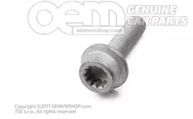 Vag Variklio Galvu Sraigte Su Vidine M10x40 Volkswagen Touareg 2007 Originalus N10619401