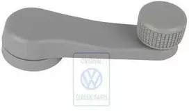 Vag Polo 6R 9N 9N3 Langų Kėlimo Rankena Flanelės Pilka Originalus 6Q0837581AU71