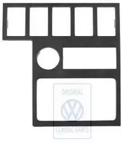 Vag T4 T4 Syncro 1996 2004 Perjungimo Rėmelis Satin Juodas Originalus 7D1858100A01C