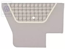 VAG Volkswagen Golf 4 5 Audi A3 8L Hermelin šoninės apdangos baltos Originalus 155867043AAAYY