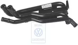 Vag Golf Mk4 2003 2006 Aušinimo Vamzdis Su Alynine Linija Originalus 1J0121070CA
