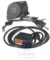 VAG 2 Taškų Sėdynės Juosta Su Rakteliu Golf Mk1 Caddy Mk1 171880691F