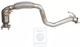 Vag Caddy Mk3 2004 2008 Priekatalizatoriaus Vamzdis Originalus 1K0254300SX