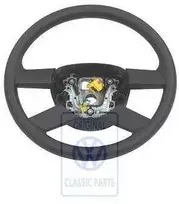 Vag Juostelės Vairo Ratas Juodas/Raudonas Volkswagen Polo 9N 2002-2005 Originalus 6Q0419091MHYL