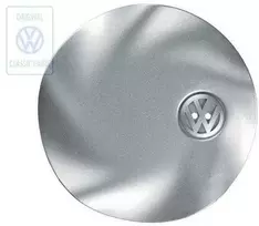 VAG Volkswagen Sharan 7M 1996-2000 Dekoratyvus Ratai Viršelyje Sidabrinis Metalinis Originalus 7M0601149BZ29