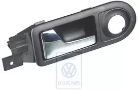 Vag Bora Golf Mk4 Vidinės Durų Rankena Satin Juodas Originalus 1J0837113MB41