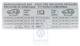 Vag Rekomenduojamas Padangos Slenkstis Ženklu Touareg Mk1 2003 2005 Originalus 7L6010342D