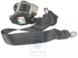 VAG Golf Mk5 2004 2009 Trijų Taškų Sėdynės Juosta Su Atitraukimu Originalus 1K4857706ATRAA