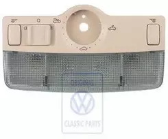Vag Passat B5 1997 2000 Vidinis Skaitymo Lampa Šviesiai Ruda Originalus 3B0947111A8YS