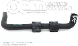 Vag Šilumnešio Šlaunis Volkswagen Polo Seat Ibiza Originalus 6Q0121088B