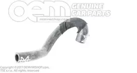 Vag Šilumnešio Šlaunis Volkswagen Polo 2007 2008 2009 2010 Originalus 6Q0121449B
