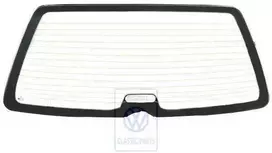 Vag Heated Galinio Stiklo Antena Skysta Audi A4 B6 2000 333845499E