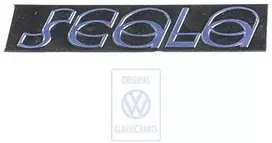 Vag Skoda Octavia A7 Audi A3 8P Inkablau Metallic Dėžės Užrašas Originalus 533853686HBDE