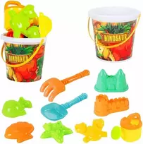 Trifox Rinkinys do piasku dinozaury 10el