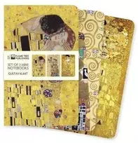 Solis 3 Gustavo Klimto personažų užrašų knygelių rinkinys