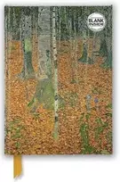 Flame Tree Publishing A5 dydžio užrašų knygelė TW Beržų miškas Gustav Klimt